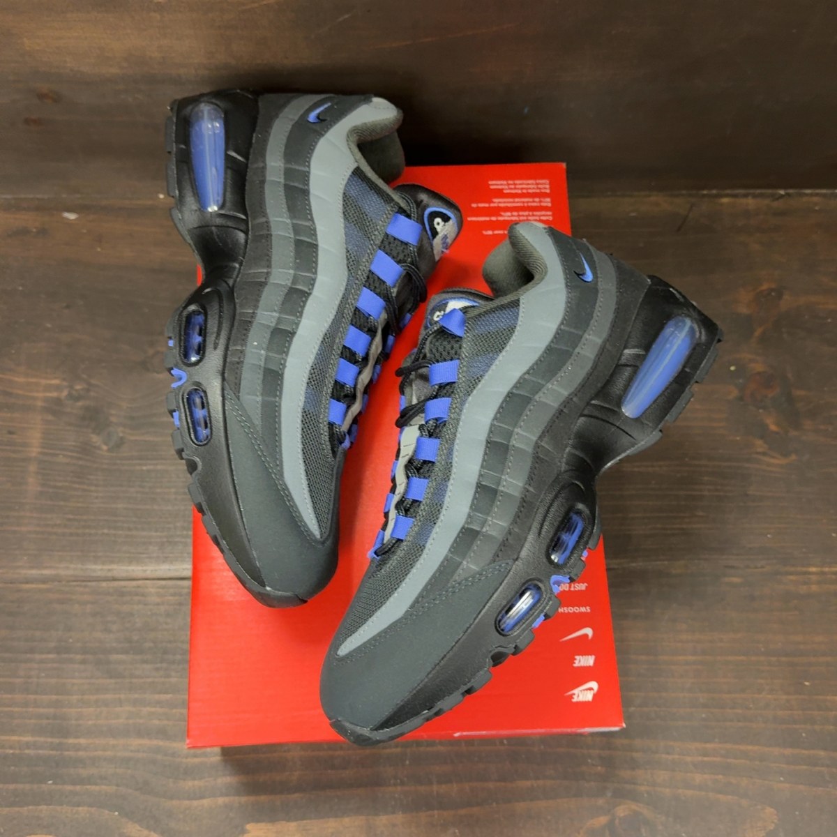 Nike Air Max 95 OG Big Bubble Black Sapphire - Image 2
