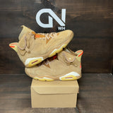 Jordan 6 Retro Travis Scott British Khaki Size 10 (Pre-Owned) - Image 1