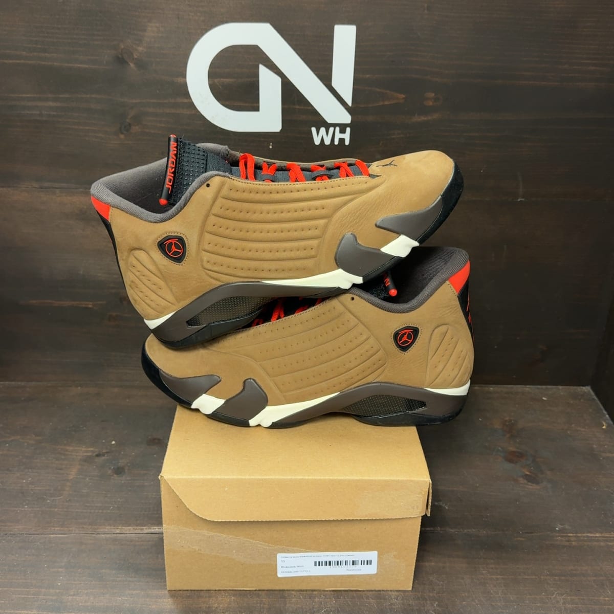 Jordan 14 Retro Winterized Archaeo Brown Size 13 (Pre-Owned) - front