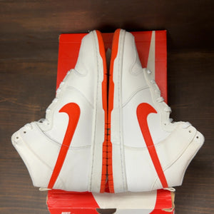 Nike Dunk High White Picante Red - Image 5