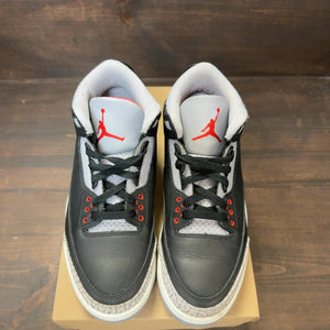 Jordan 3 Retro OG Black Cement (2024) Size 9 (Pre-Owned) - Image 3