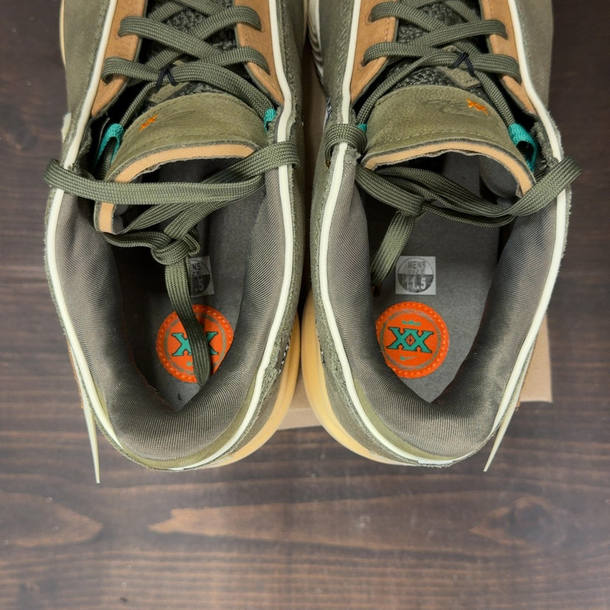 Nike LeBron 20 Olive Green Size 11.5 (Pre-Owned) - Image 6