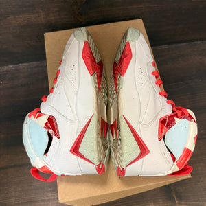 Jordan 7 Retro Topaz Mist (GS) Size 5.5Y (Pre-Owned) - Image 4