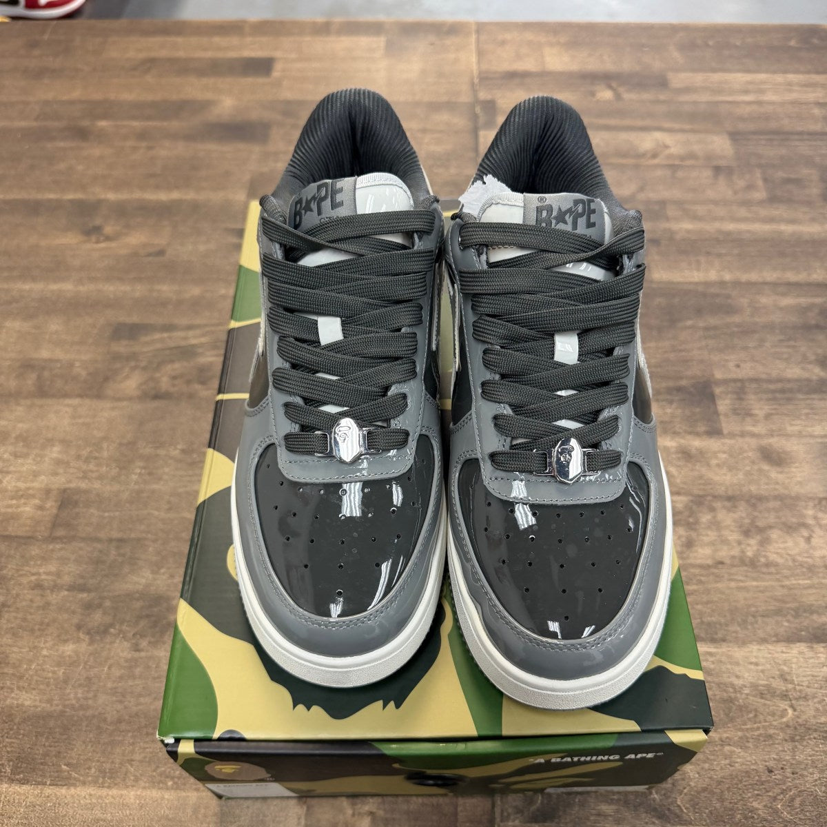 A Bathing Ape Bape Sta #1 Grey - Image 2