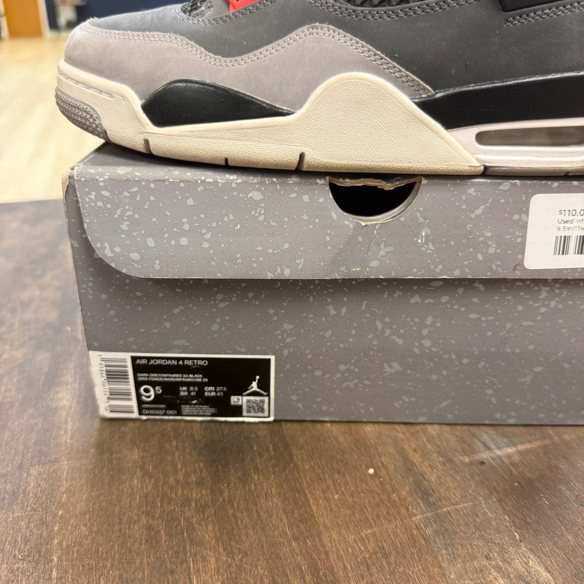 Jordan 4 Retro Infrared - Image 6