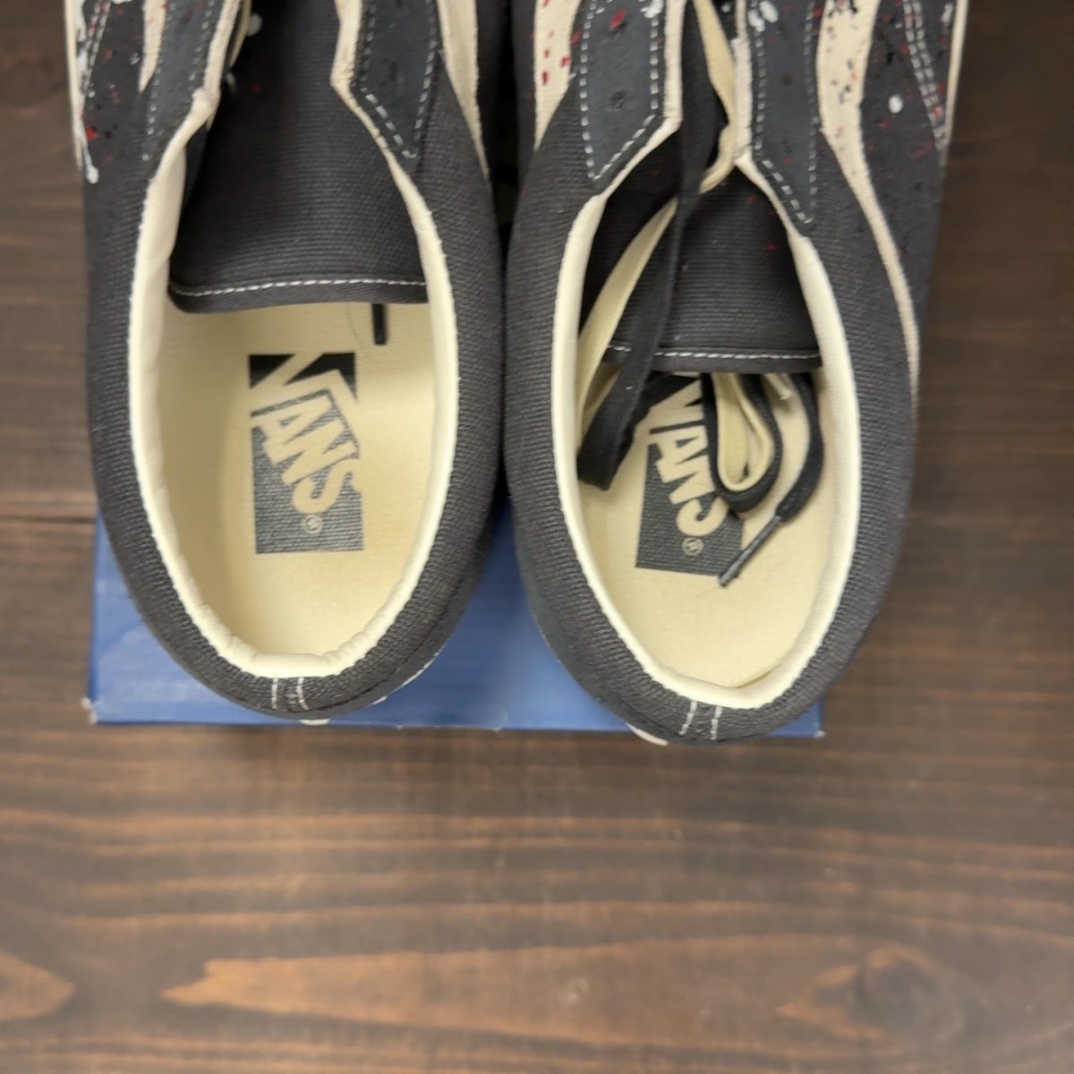 Vans Premium Old Skool 36 Paint Splatter Charcoal Grey - Image 6