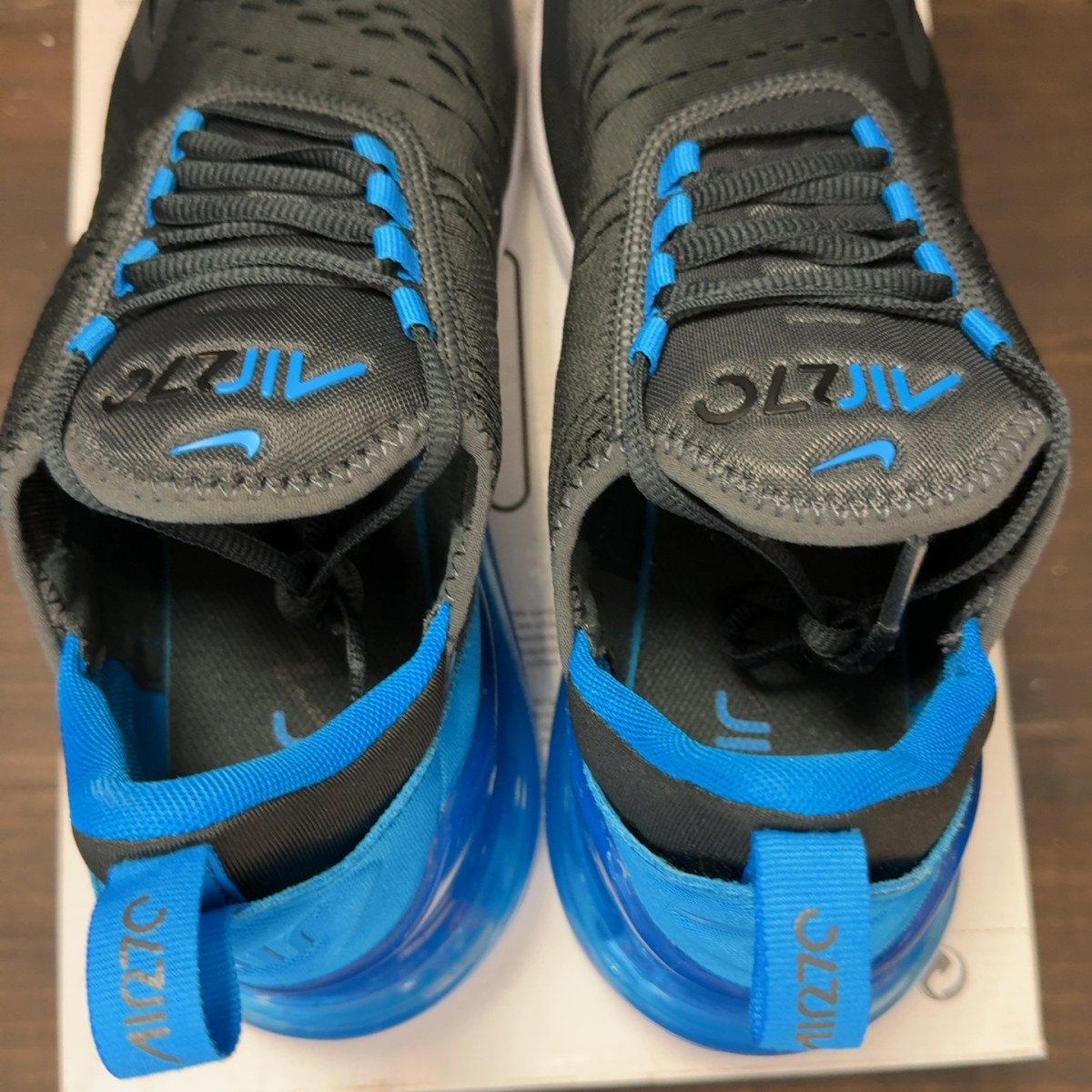 Nike Air Max 270 Anthracite Photo Blue - Image 6