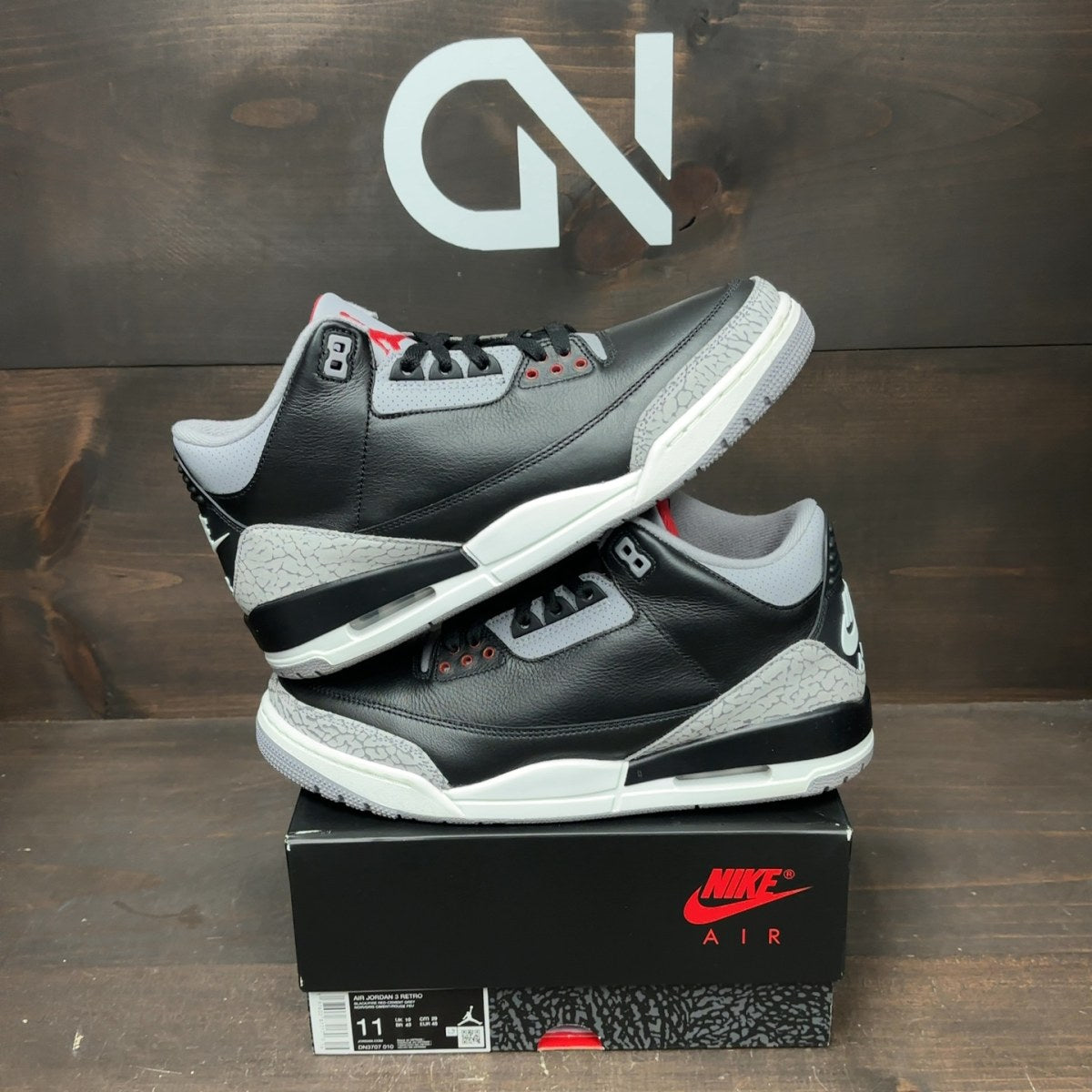 Jordan 3 Retro OG Black Cement (2024) - Image 1