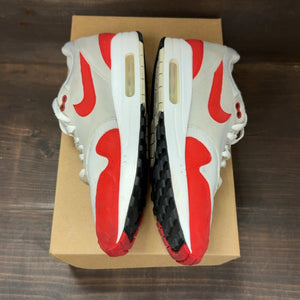 Nike Air Max 1 Anniversary Red (2017/2018 Restock Pair) Size 9.5 (Pre-Owned) - Image 4