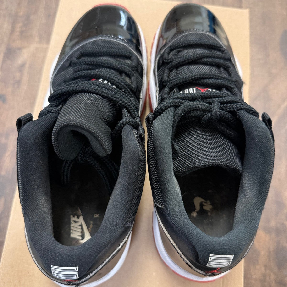 Jordan 11 Retro Low Bred (GS) (2025) Size 6.5Y (Pre-Owned) - Image 4