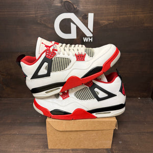 Jordan 4 Retro Fire Red (2020) Size 13 (Pre-Owned) - Image 1