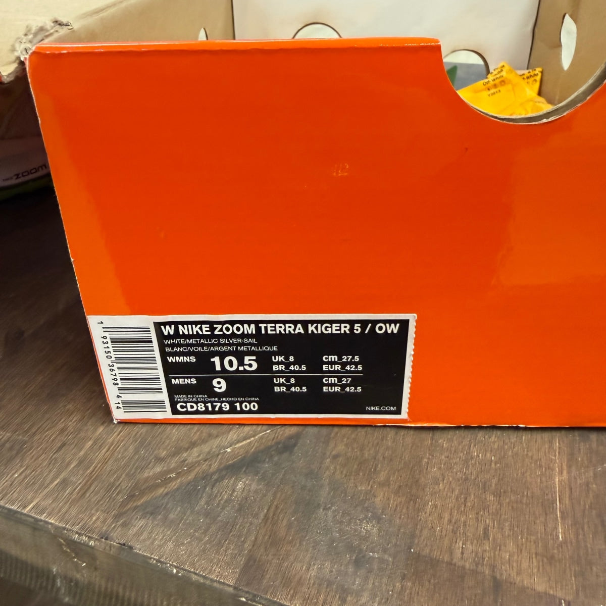 Nike Zoom Terra Kiger 5 Off-White White (Women's) - Image 7