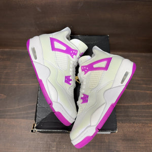 Jordan 4 Retro Hyper Violet (GS) - Image 2