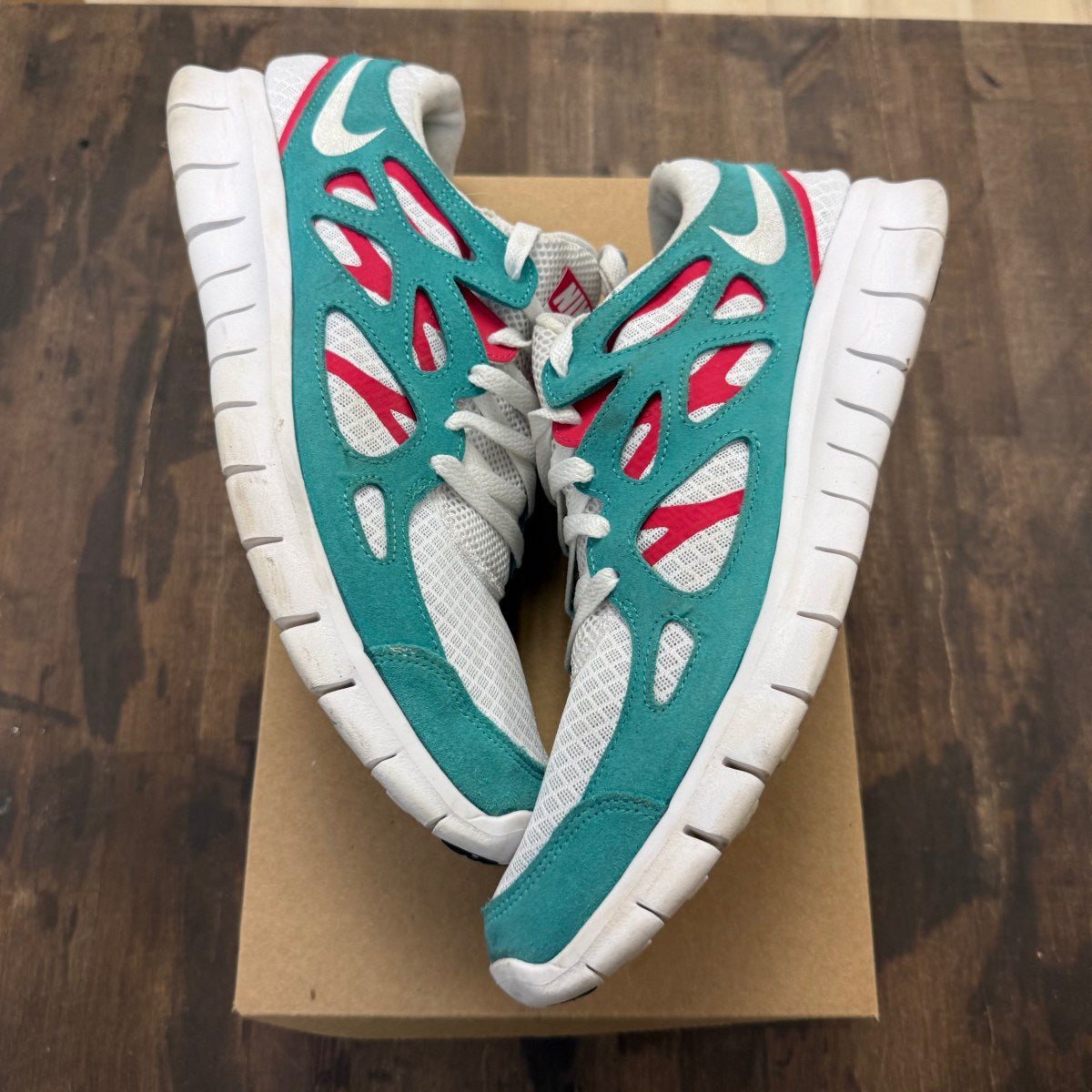 Nike Free Run 2 Watermelon Size 14 (Pre-Owned) - Image 1