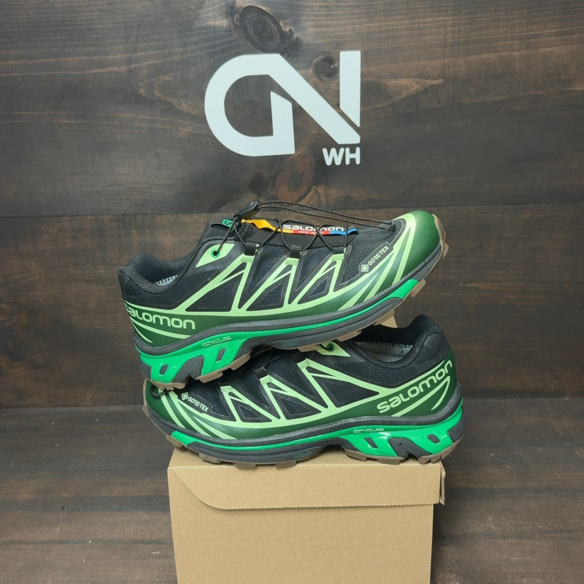 Salomon Advanced XT-6 Gore-Tex Eden Green Ash Size 7.5 (Pre-Owned) - Image 1