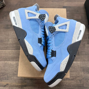 Jordan 4 Retro University Blue Size 10 (Pre-Owned) - Image 1