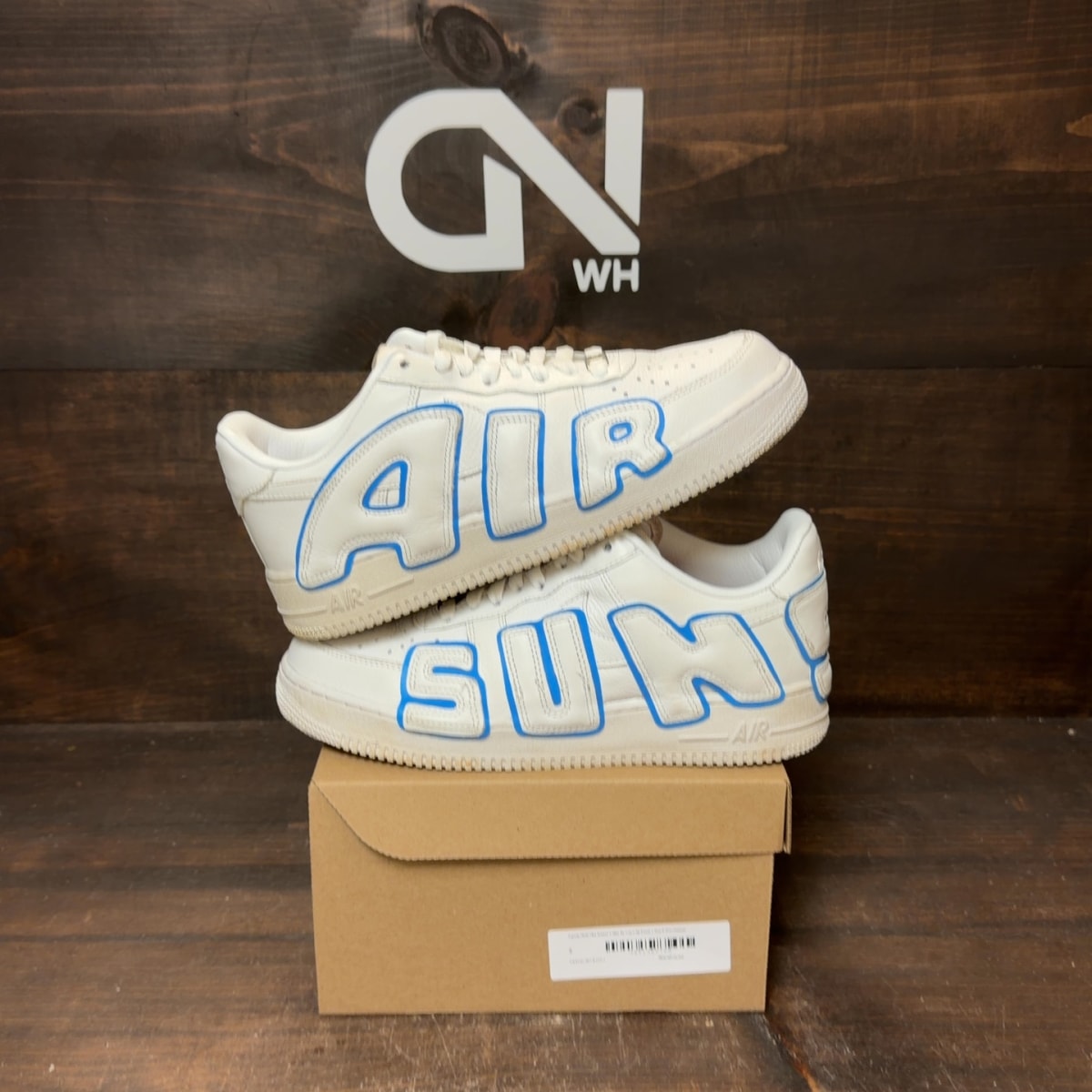 Cactus Plant Flea Market x Nike By You x Air Force 1 Size 8 (Pre-Owned) - Image 1