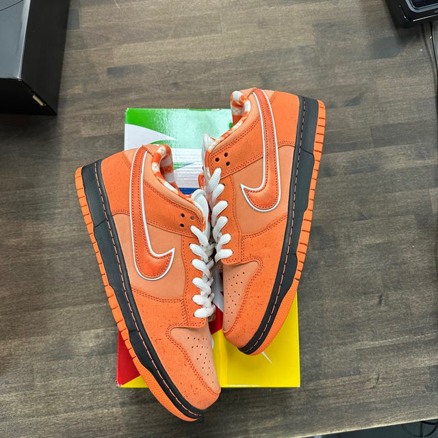 Nike SB Dunk Low Concepts Orange Lobster Size 9 (Pre-Owned) - Image 1
