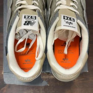 New Balance 574 Alpha Industries Size 13 (Pre-Owned) - aux