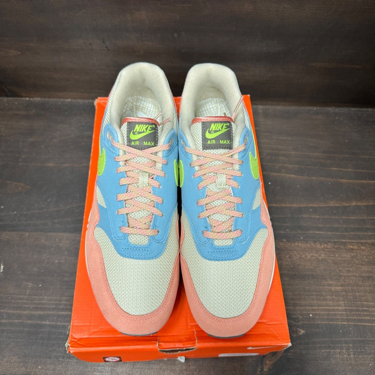 Nike Air Max 1 Light Madder Root Worn Blue Size 12 - Image 3