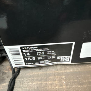 Nike GT Future Metallic Silver Size 14 - aux
