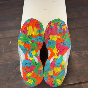 Nike Air Foamposite One White Fruity Pebbles (2015) (GS) Size 5Y (Pre-Owned) - Image 7