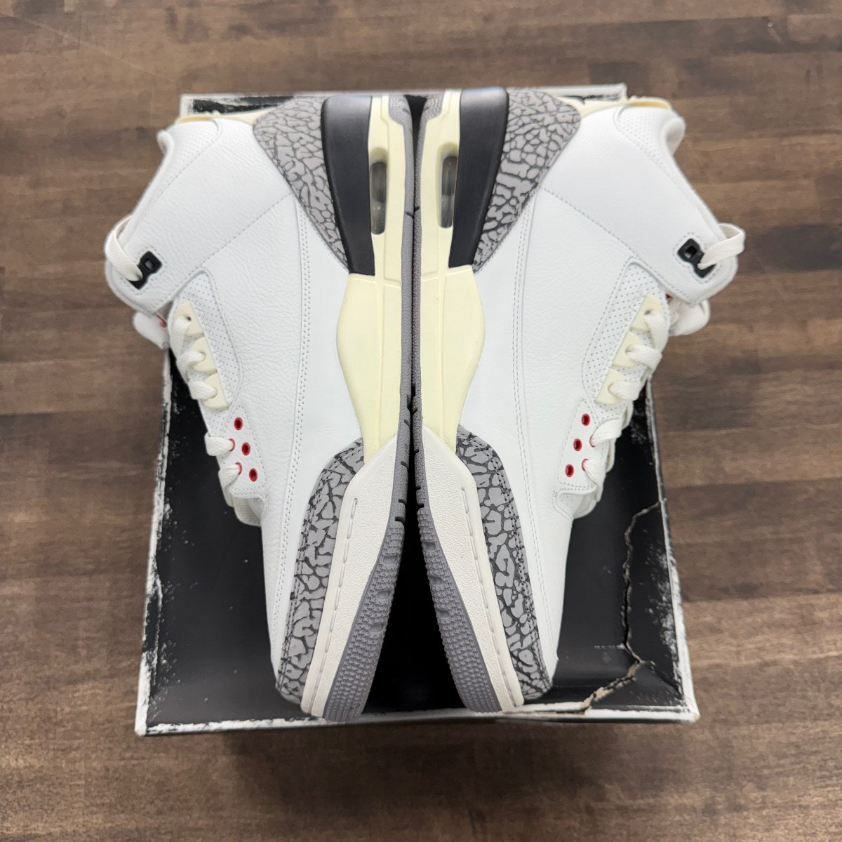 Jordan 3 Retro White Cement Reimagined Size 13 (Pre-Owned) - Image 5