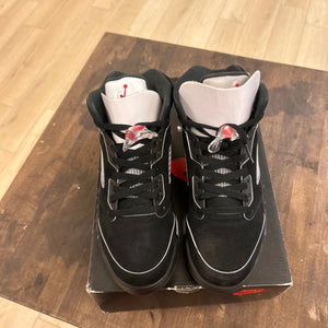 Jordan 5 Retro OG Black Metallic Reimagined Size 8.5 (Pre-Owned) - Image 2