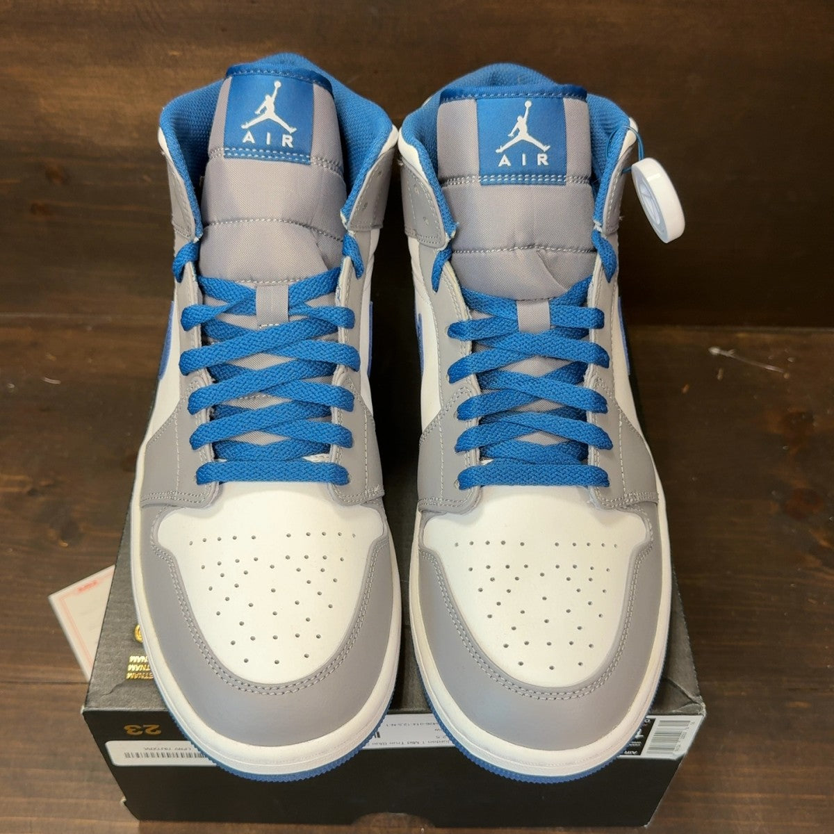 Jordan 1 Mid True Blue - Image 3
