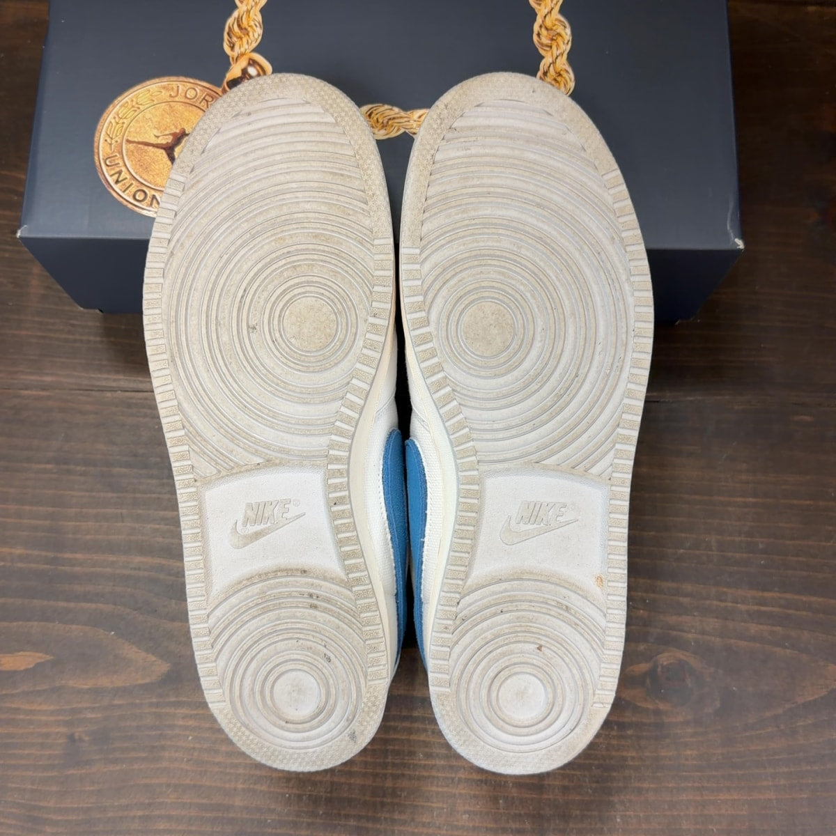 Jordan 1 Retro AJKO Low SP Union White Canvas - Image 7