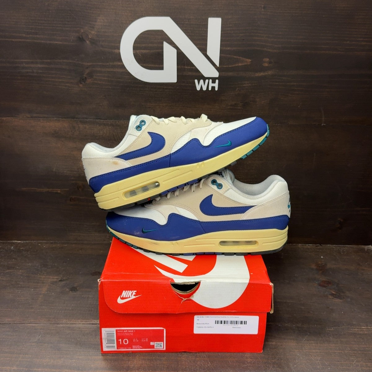 Nike Air Max 1 Athletic Department Deep Royal Blue - Image 1