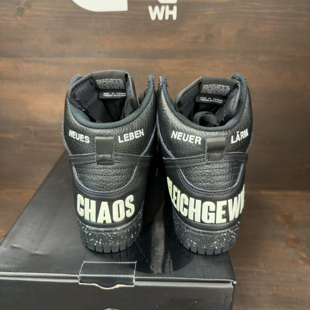 Nike Dunk High Undercover Chaos Black Size 8 (Pre-Owned)