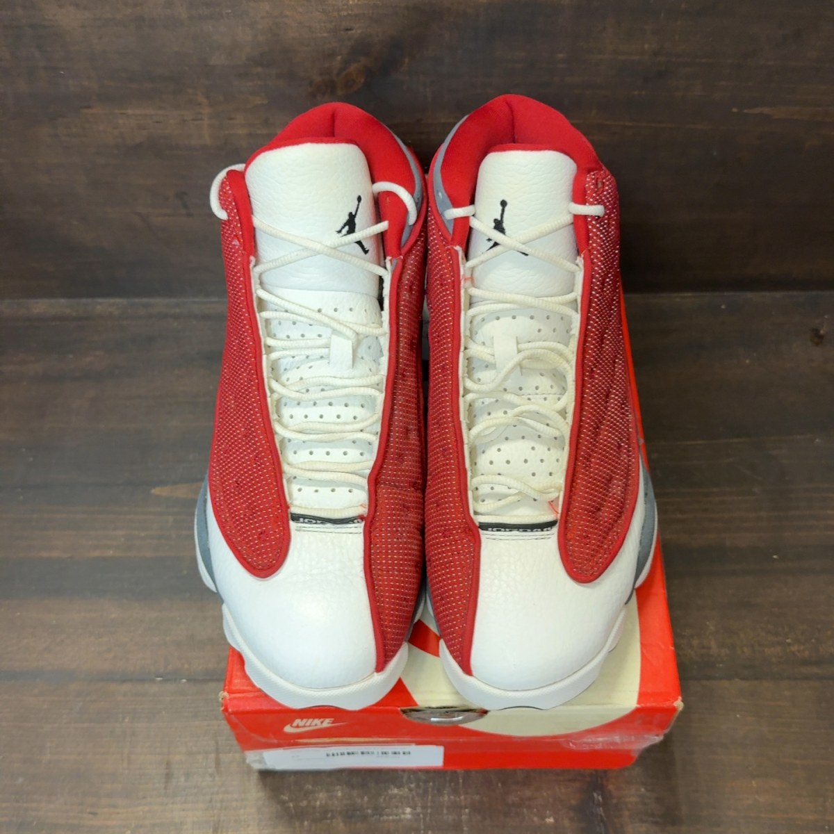 Jordan 13 Retro Gym Red Flint Grey Size 8.5 (Pre-Owned) - Image 3