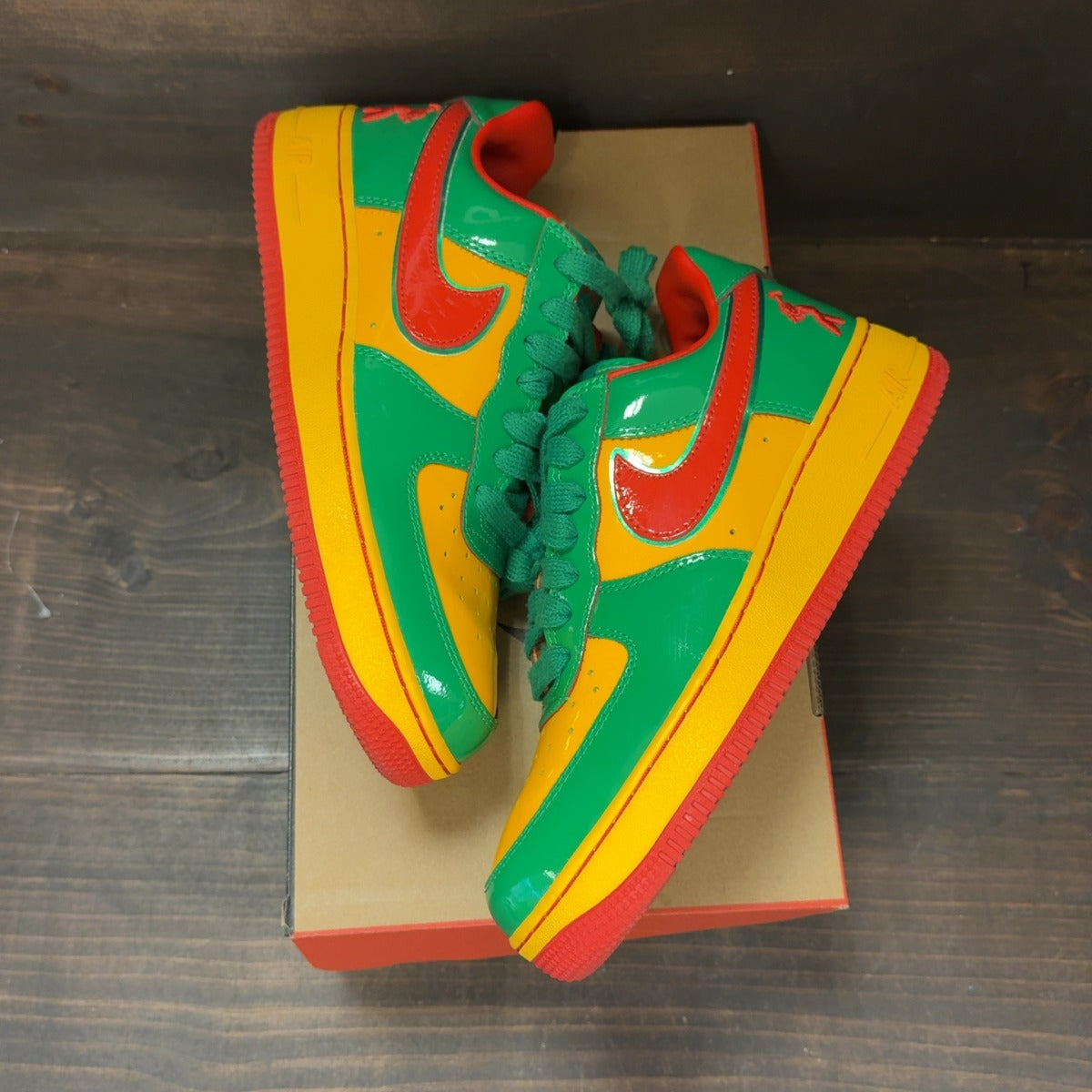 Nike Air Force 1 Low Lil Yachty Concrete Boys Lucky Green - Image 2