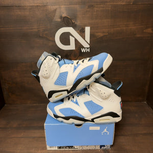 Jordan 6 Retro UNC White - Image 1