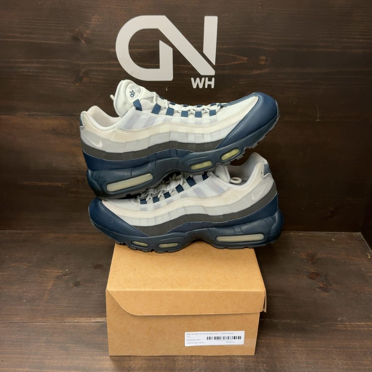 Nike Air Max 95 Armory Navy Size 13 (Pre-Owned) - front