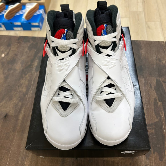 Jordan 8 Retro White True Red (2025) - Image 2