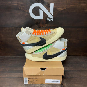 Nike Blazer Mid Off-White Size 8 (Pre-Owned) - front
