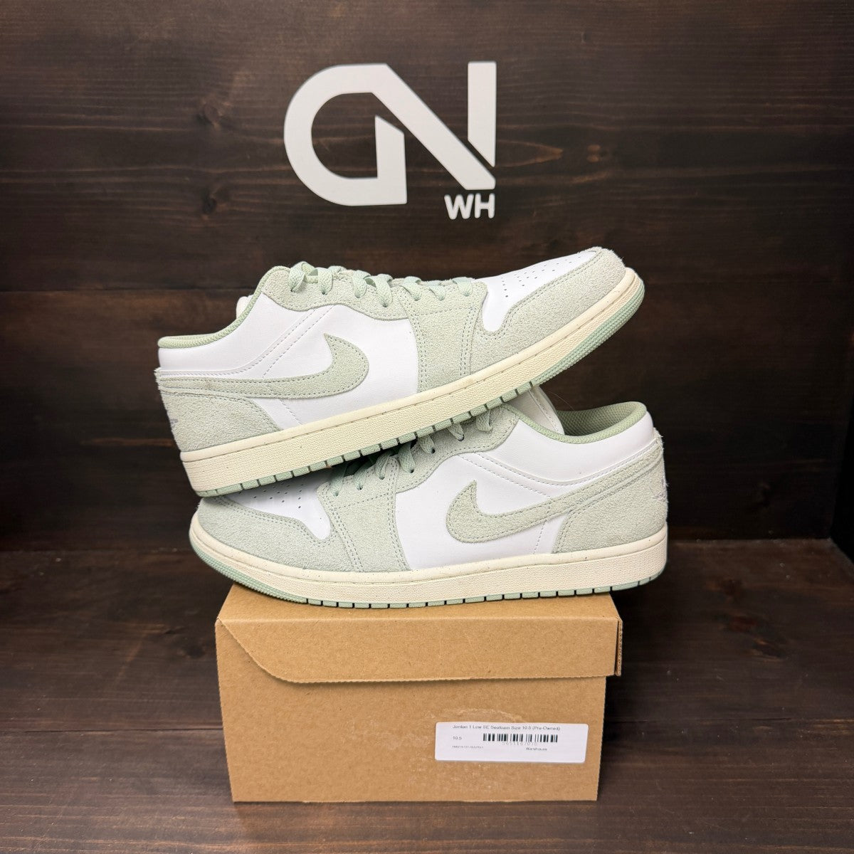 Jordan 1 Low SE Seafoam Size 10.5 (Pre-Owned) - Image 1