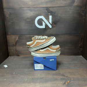 Vans LX Old Skool 36 Pearlized Pack Vintage Cocoa Brown Size 5.5 (Pre-Owned) - Image 1