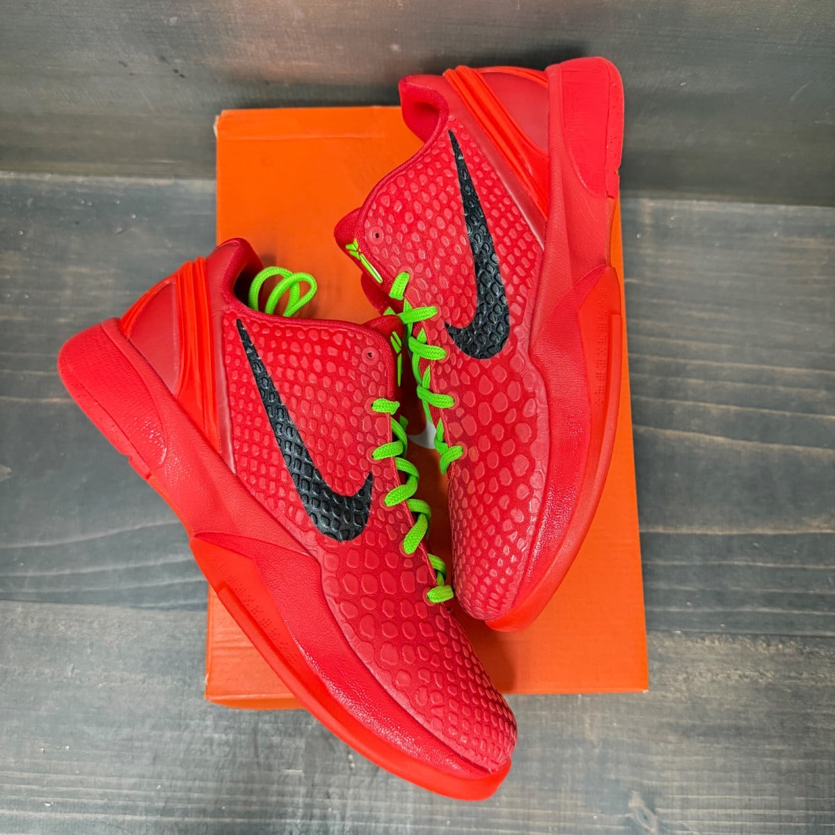 Nike Kobe 6 Protro Reverse Grinch (GS) - Image 4