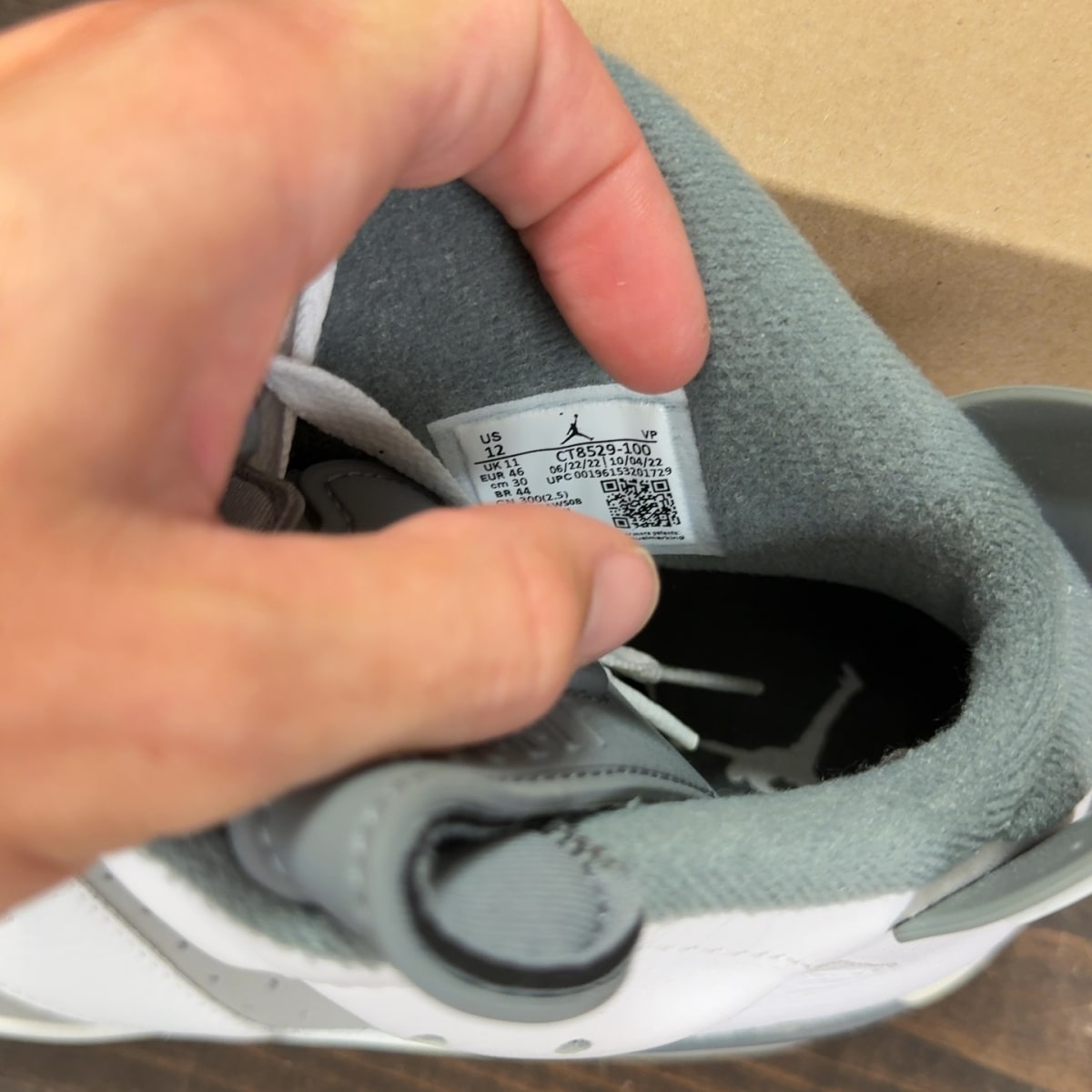 Jordan 6 Retro Cool Grey Size 12 - Image 7