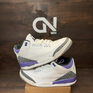 Jordan 3 Retro Dark Iris Size 11.5 (Pre-Owned) - Image 1