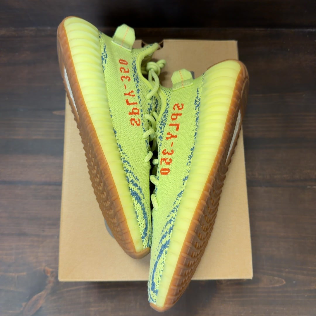 adidas Yeezy Boost 350 V2 Semi Frozen Yellow - Image 2