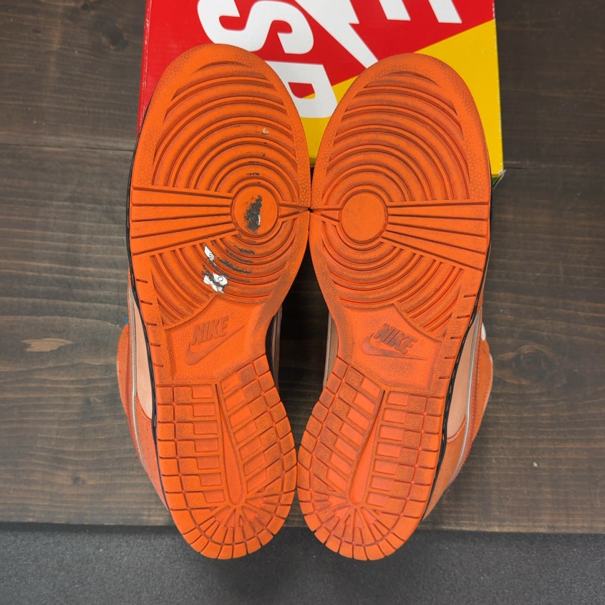 Nike SB Dunk Low Concepts Orange Lobster Size 10 (Pre-Owned) - Image 9