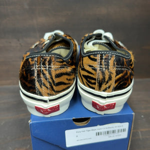 Pony Hair Tiger Black Vans LX Authentic 44 Size 8 - Image 4