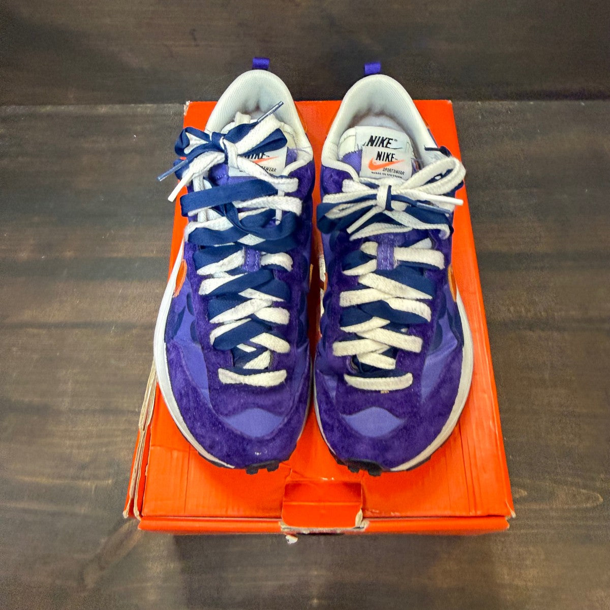 Nike Vaporwaffle sacai Dark Iris - Image 3
