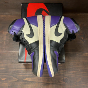 Jordan 1 Retro High Court Purple Size 12 (Pre-Owned) - aux