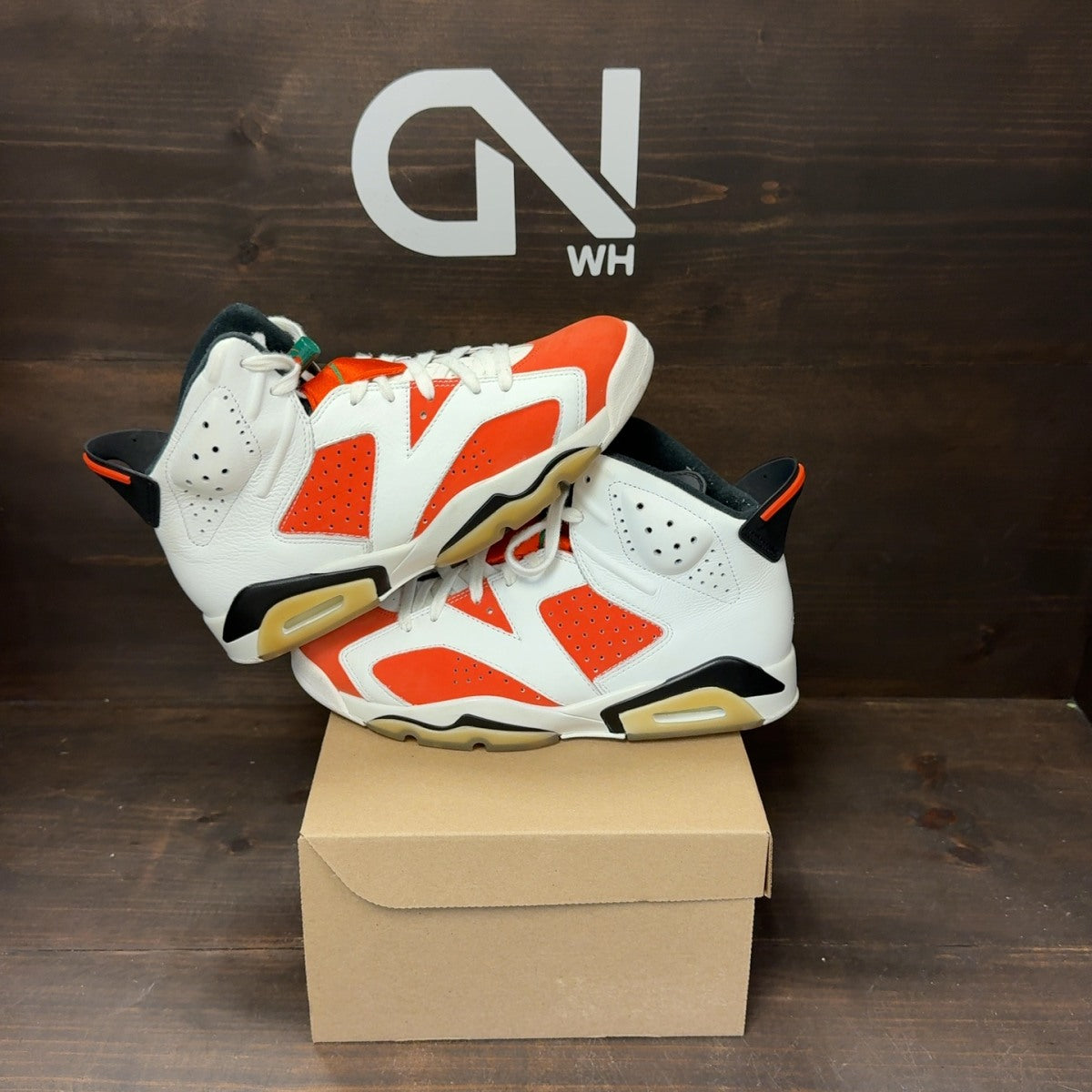 Jordan 6 Retro Gatorade Like Mike White Size 8.5 (Pre-Owned) - Image 1