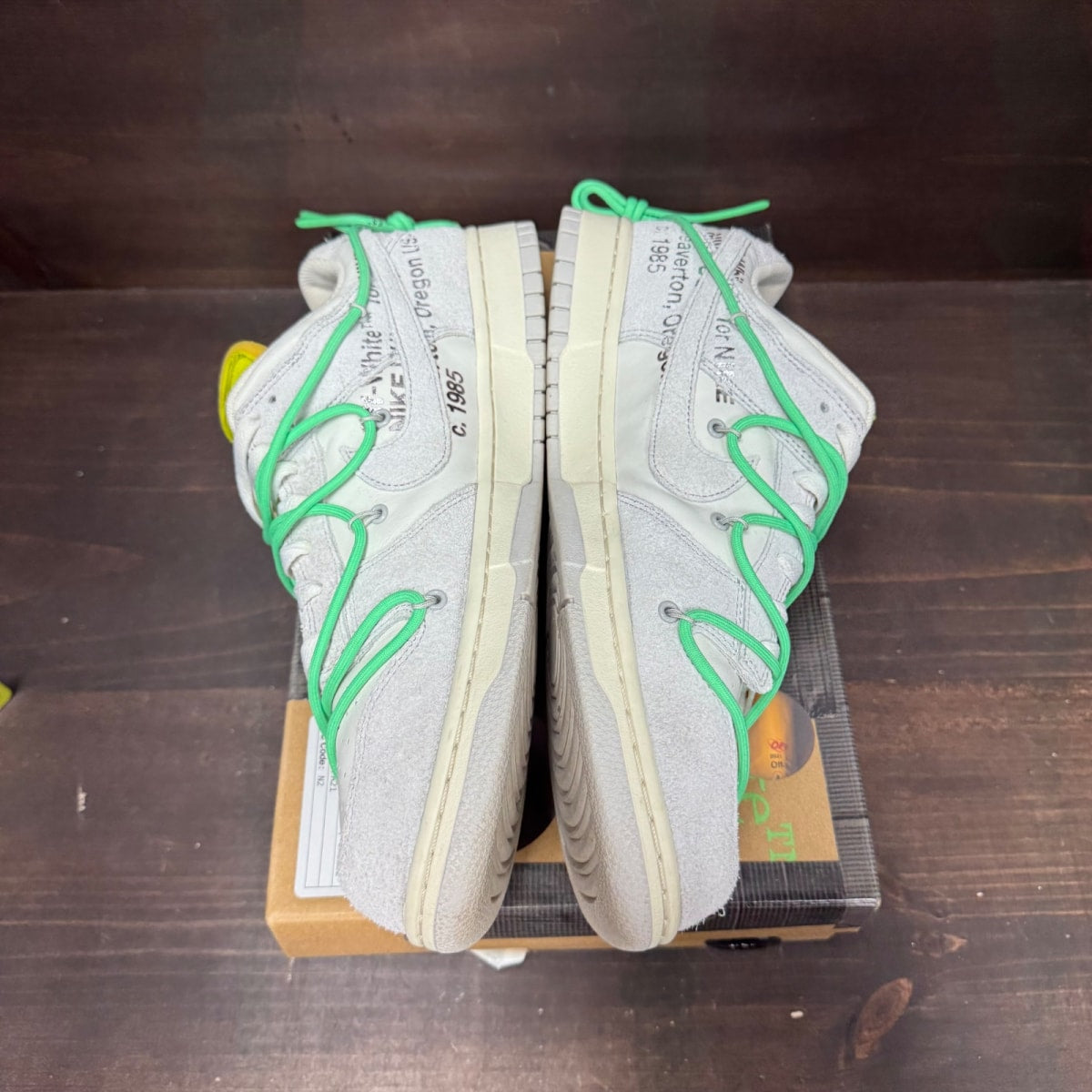 Nike Dunk Low Off-White Lot 14 - Image 4